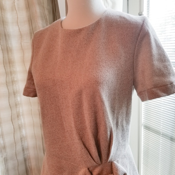 Knit Dress With Tie Knot - Picture 3 of 5